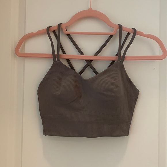 lululemon athletica Other - lululemon like a cloud long line ribbed bra - size 6